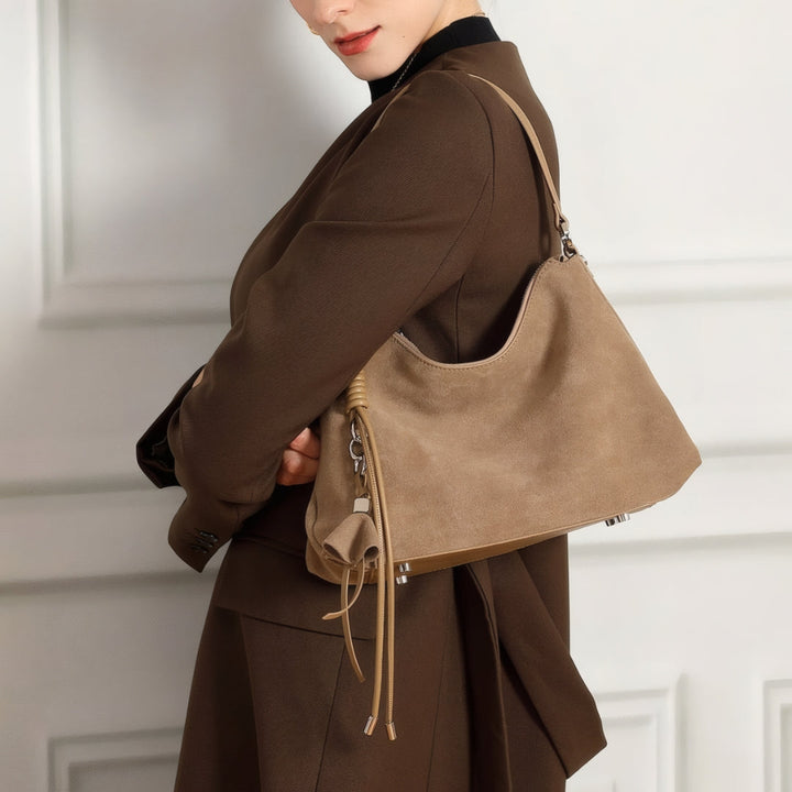 Sonoma Suede Shoulder Bag