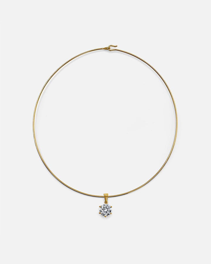 Round Cut Collar Necklace