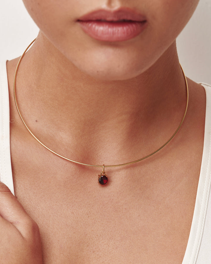 Birthstone Collar Necklace