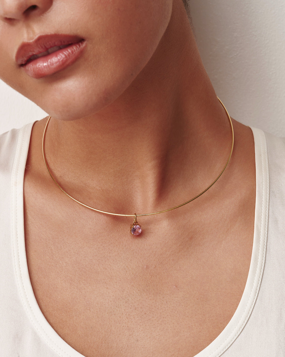 Birthstone Collar Necklace