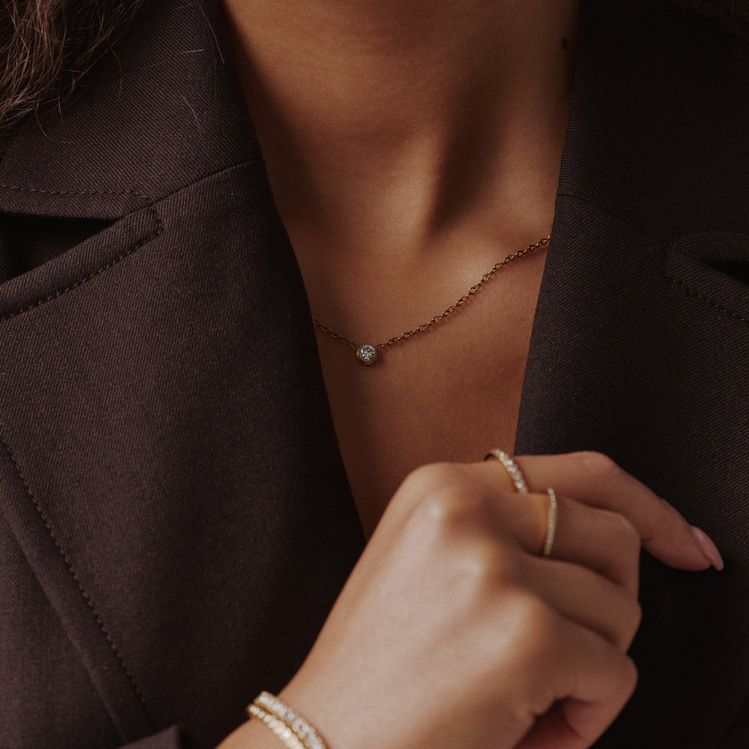 Mini Stone Necklace