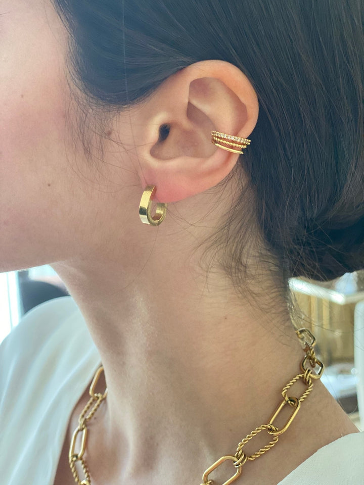 Baby  Single Link Hoops