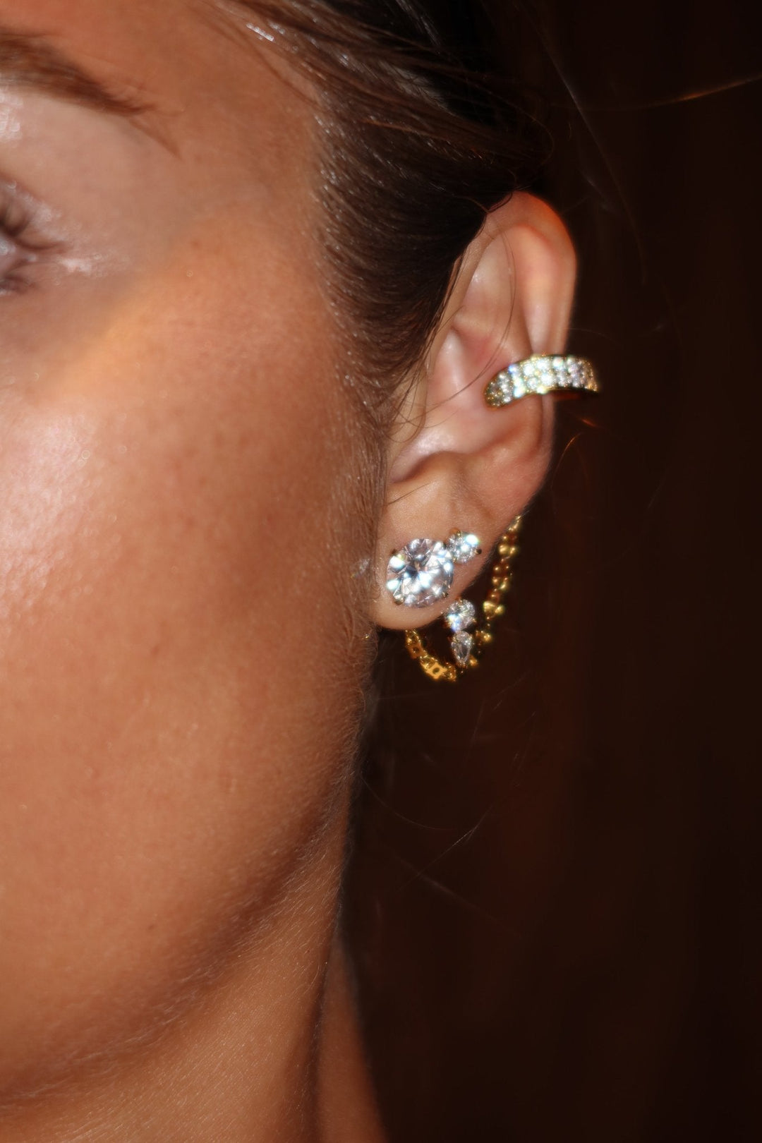 Diamond Studs - Martini Setting