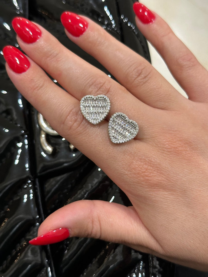 Heart earrings