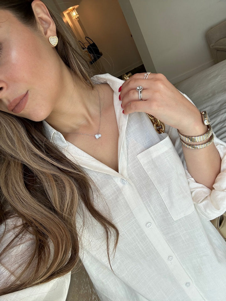 Heart earrings